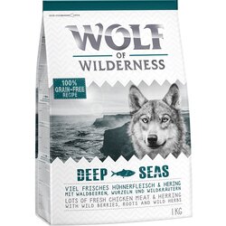 Wolf of Wilderness Adult "Deep Seas" - slanik - 1 kg Cene