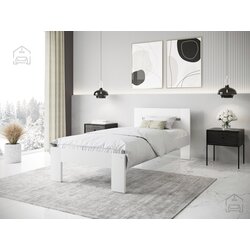 Halmar Postelja Matilda 90x200 cm - bela Cene
