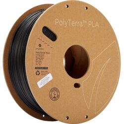 Polymaker PolyTerra™ PLA 1,75 mm 1kg Charcoal Black Cene