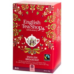 English Tea Shop Bio English Breakfast - Fairtrade - 20 čaj. vreč. Cene