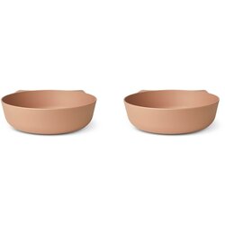 Liewood set 2 skledic iz bio plastike solina cat pale tuscany Cene
