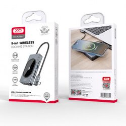 XO HUB007 9in1 multifunctional wireless docking Cene