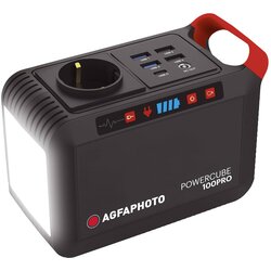 Agfaphoto Powercube 100 Pro powerstation li-ion crna, crvena Cene
