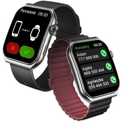 Forever Tiron SWM-300 Black pametni sat 1,96" AMOLED, IP67, Bluetooth 5.0 Cene