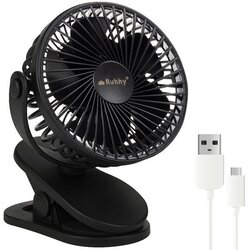 Ruhhy bežični ventilator s kopčom 1200 mAh – USB-C stolni ventilator 3u1 Cene