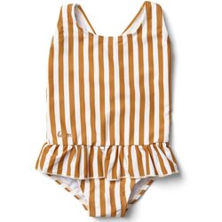 Liewood dječji kupaći kostim s uv zaštitom amara stripe mustard Cijene