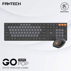 Combo mis tastatura wireless Fantech WK-895 crni Cene