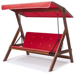 Hanah home vrtna ljuljaška Roma 2003, 190x120x180 cm, crvena Cijene