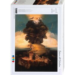 Serbian Art collection puzzle milic od mačve - atoski vrtovi ii - 1000 delova Cene