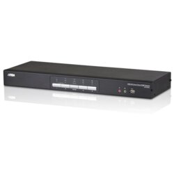 Aten CS1644A-AT-G prekidač KVM Montaža u poslužiteljski ormar Crno Cene