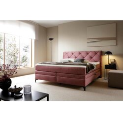 Premium Living Postelja Boxspring Molde, Roza, 180x200 Cene