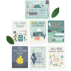 Milestone knjižica za posebne priložnosti prvi trenutki na prostem Cene