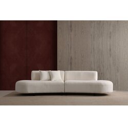 Atelier Del Sofa Kutna garnitura Pars Cream, 100x70x300 cm, Bež Cene