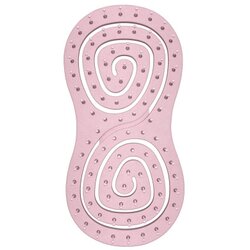 NOELLE krtača za lase - Eco-Friendly Detangler Hairbrush - Pink Swirl Cene