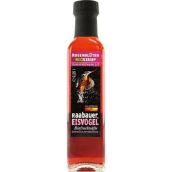 Raabauer Eisvogel Bio Sirup iz cvetov vrtnice - 0,25 l Cene