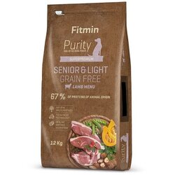 Fitmin Dog Purity Grain Free Senior & Light Jagnjetina, hrana za pse 12kg Cene