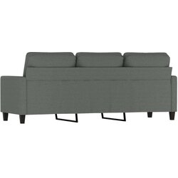vidaXL Trosjed od tkanine tamnosivi 180 cm Cijene