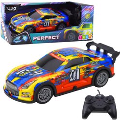 Rc trkaći automobil sa svijetlećim tijelom, plavo-žuti Cijene