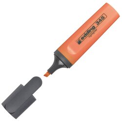 Edding označevalec teksta - marker EDE345006 E-345, oranžen 10 KOS Cene