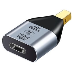 INF Adapter Type-C na mini DP, aluminij siva, DP1.4 4K@60Hz, (5000243207) Cene