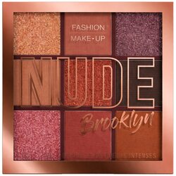 Fashion Make Up Senčila in podlage Nude Lidschattenpalette - 01 Brooklyn Kostanjeva Cene