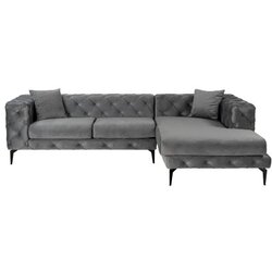 Atelier Del Sofa Ugaona garnitura Como Eco, 270 cm, Antracit Cijene