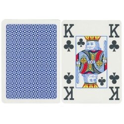 Copag karte za poker 100% plastika 4 jumbo index, plave Cene