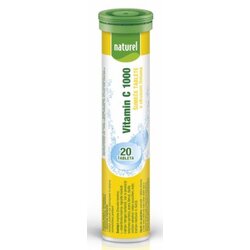 Naturel šumeće tablete vit.c 1000MG sa zasladj. 80G Cene