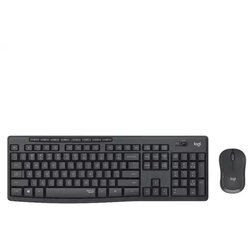 Logitech MK295 silent wireless combo yu tastatura + miš crna Cene