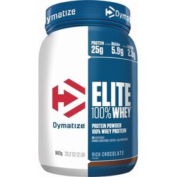 Dymatize Elite 100 % Whey Protein Powder, 942 g - Rich Chocolate Cene