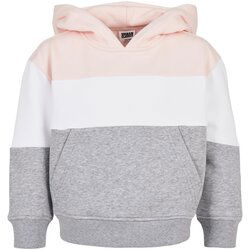 Urban Classics Kids Girls' Oversize 3-Tone Sweatshirt Light Pink/White/Grey Cijene