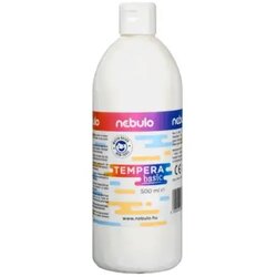 NEBULO Nebulo: Bela tekoča tempera barvica 500ml v steklenički Cene
