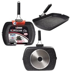 Grill TAVA 36*26CM ROCKYSTONE INDUCTION Cene