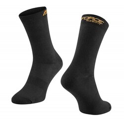 Čarape FORCE ELEGANT duge crno-zlatne S-M 36-41 Cene