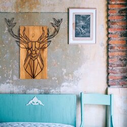 XMAS zidna dekoracija Deer, 61x66cm Cene