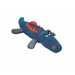 Nobby mesh igračka za mačke pliš krokodil plavi 37cm Cene