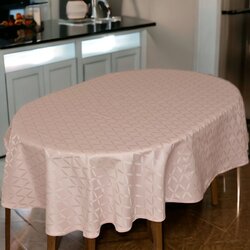  Stolnjak ovalni 160x220cm pink lotos ( VLK0001360 pinklotos ) Cene