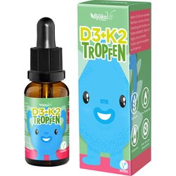 BjökoVit D3 + K2 veganske kapljice za otroke Cene