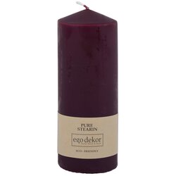Eco candles by Ego dekor Vinskoo rdeča sveča Top, čas gorenja 50 h Cene