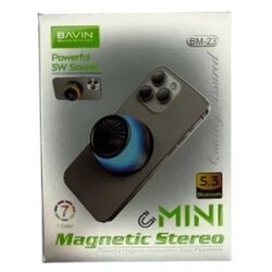 BAVIN magnetic blth stereo zvučnik crna BM-23 Cene