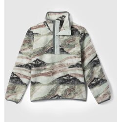 Columbia Helvetia II Printed Snap Kids Half-Zip Pulover iz flisa sedona sage summits / tea l Cene