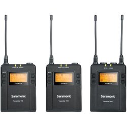 Saramonic UHF wireless mikrofon with 2 transmitters Cene