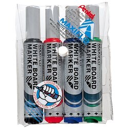 Pentel Marker za belo tablo Maxiflo, 6 mm, 4 kosi Cene
