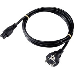 sygonix SY-5042732 prenosnik napajalni kabel črna 1.80 m, (20414606) Cene