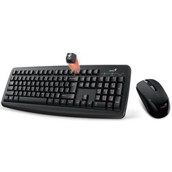 Crna Set tastatura i miš wireless GENIUS KM-8100 Cene