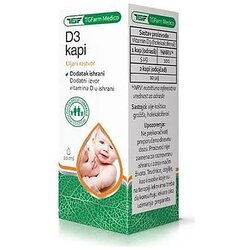 TGFarm Medico Goti D3 kapi, uljani rastvor 10 ml Cene