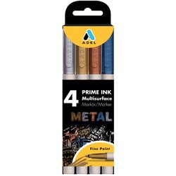 Adel Prime Ink za različite površine Metalik 4 kom Cene