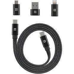 Edizard Magnetni Tip - C kabel 240W - 1 m – Črna Cene