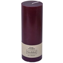 Eco candles by Ego dekor Vinsko rdeča sveča Friendly, čas gorenja 60 h Cene