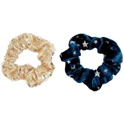 Rockahula Kids® rockahula® set 2 otroških elastik za lase scrunchie midnight star sequin Cene